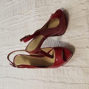 Womens Red Stiletto Heels 10
